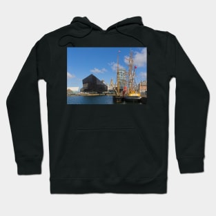 The Liverpool Waterfront, England, UK Hoodie